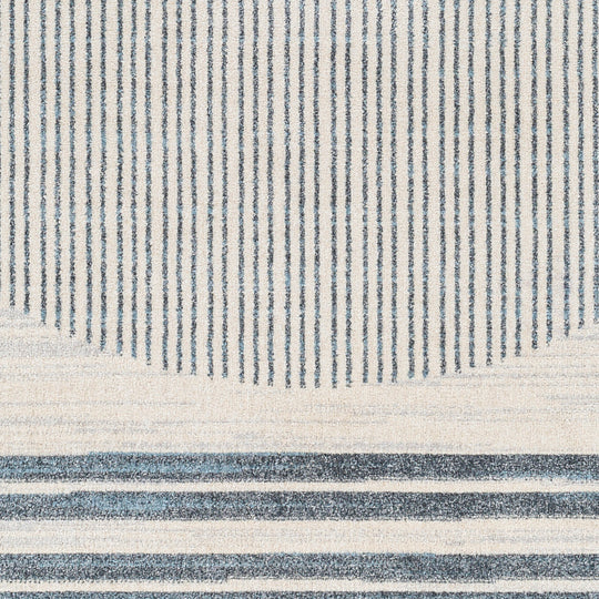 Tapis Scandinave Lavable en Machine Bleu Santiago