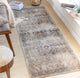Tapis de Couloir Lavable en Machine Marron/Ivoire Marlenheim