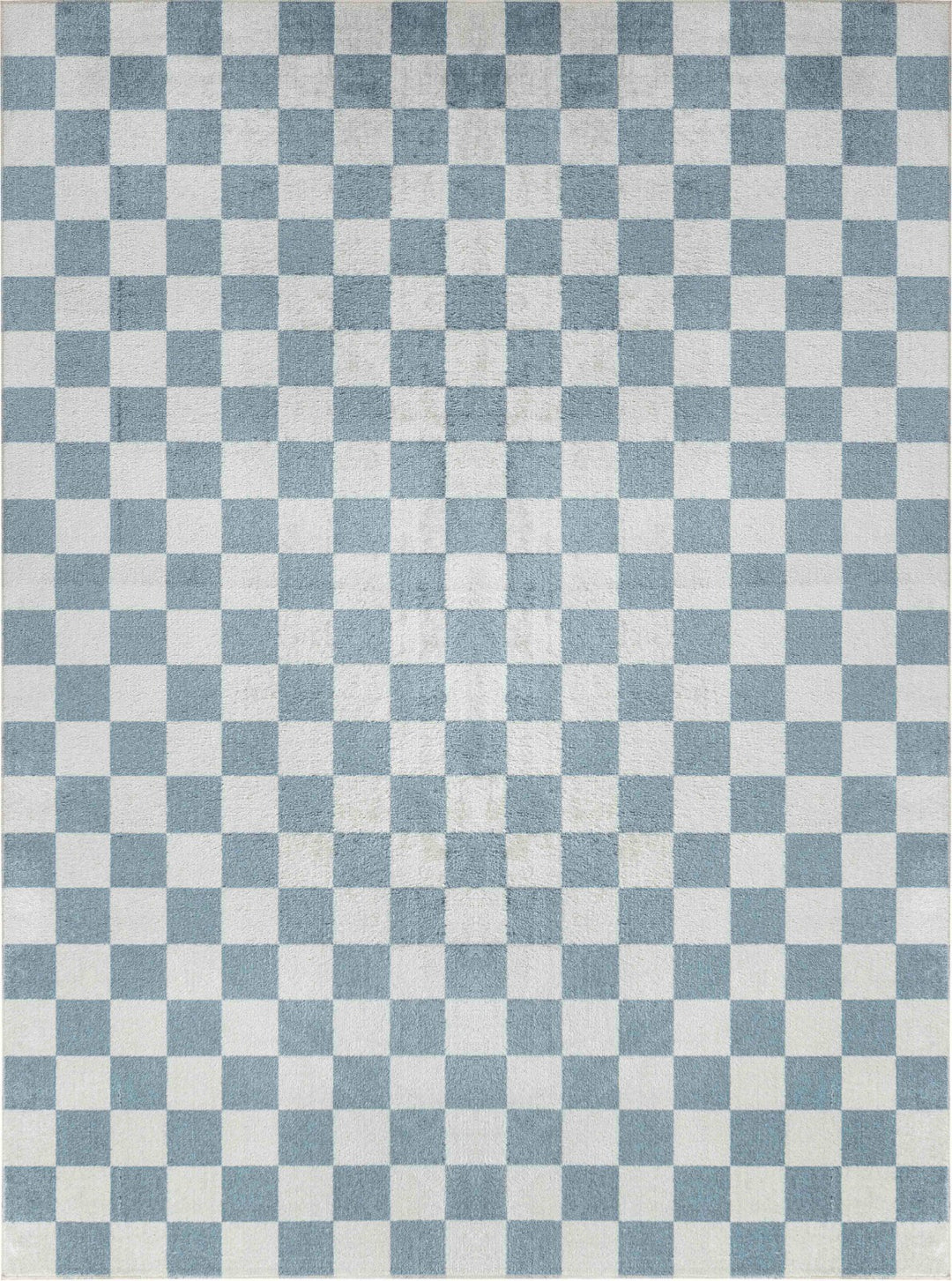 Tapis Scandinave à Carreaux Lavable en Machine Bleu Cleveland