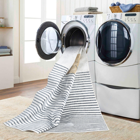 Tapis Enfant Lavable en Machine Chat Brun/Beige Toronto