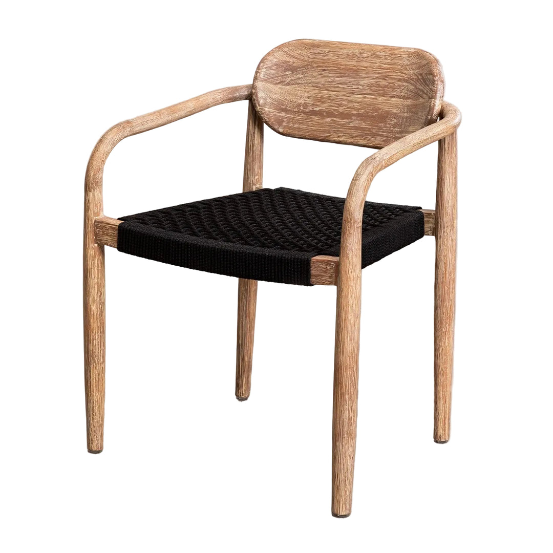 Lot de 2 chaises SKLUM Naele avec accoudoirs en bois