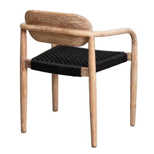 Lot de 2 chaises SKLUM Naele avec accoudoirs en bois