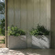 Lot de 2 jardinières SKLUM Neyrua en ciment gris