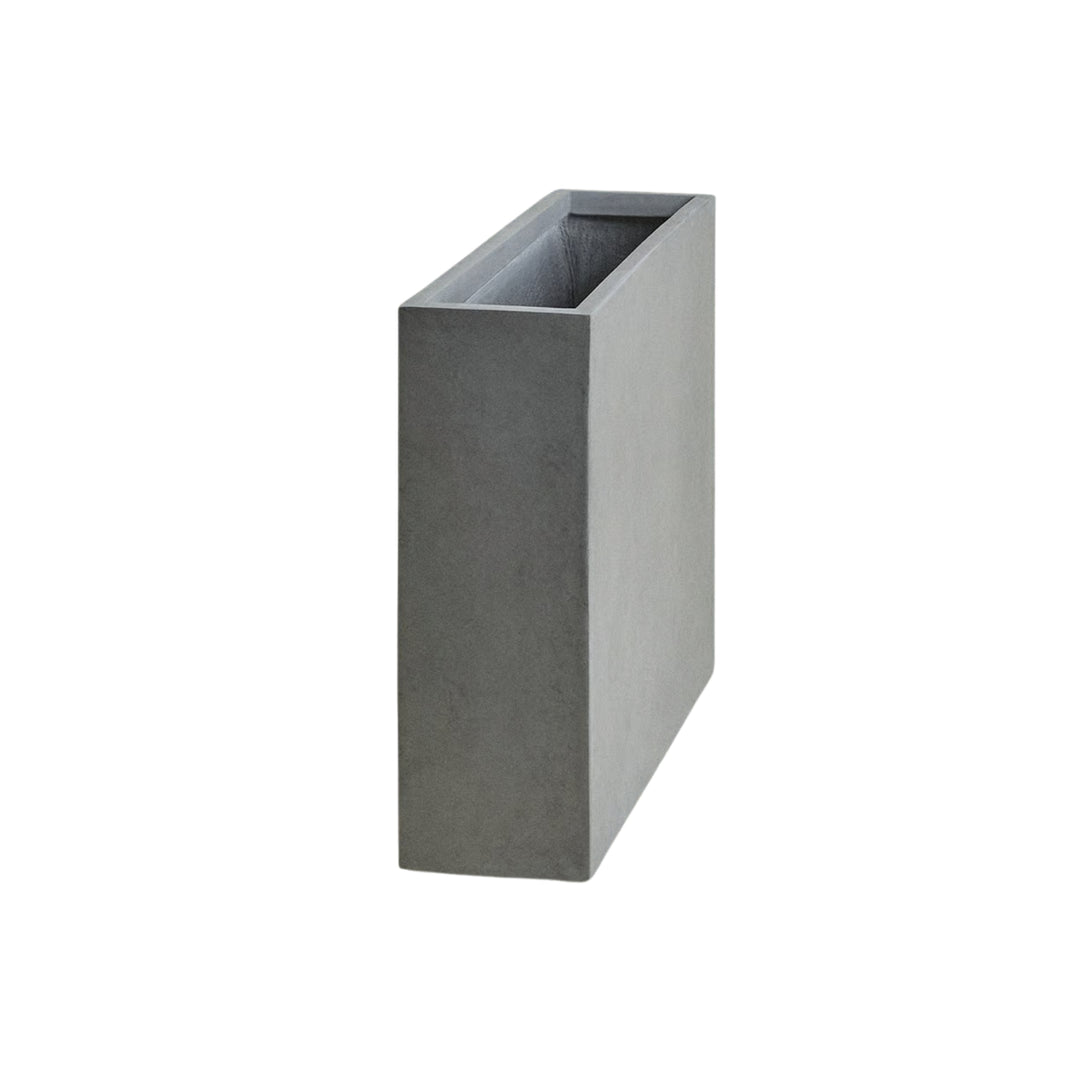 Lot de 2 jardinières SKLUM Neyrua en ciment gris