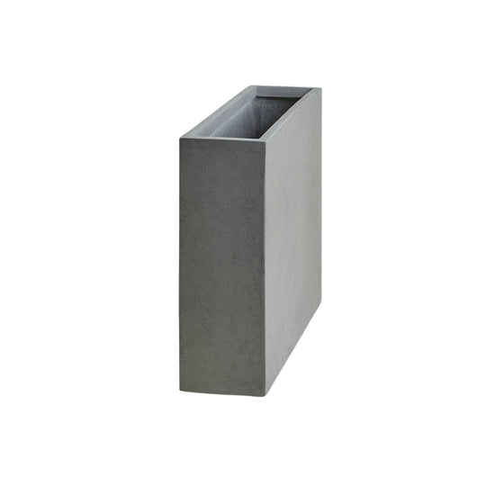 Lot de 2 jardinières SKLUM Neyrua en ciment gris