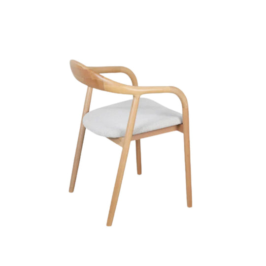 Lot de 3 Fauteuils MICADONI Illa en tissu beige