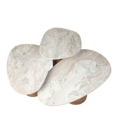 Lot de 3 tables gigognes DRAWER - SUKI