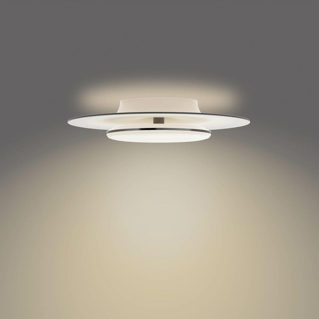 Lot de 4 Plafonniers PHILIPS Sceneswitch Garnet 3 Réglages 30W