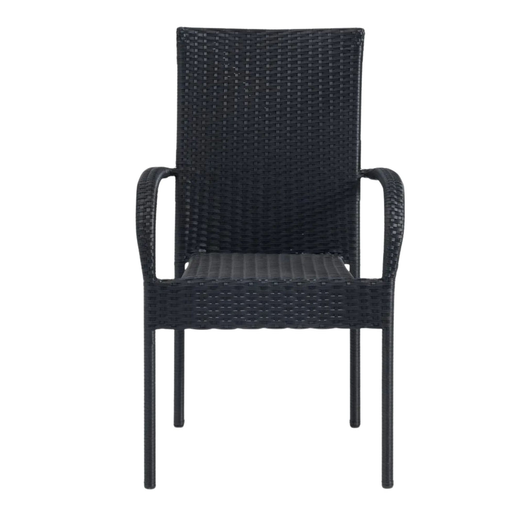Lot de 6 chaises empilables JYSK Gudhjem Noir