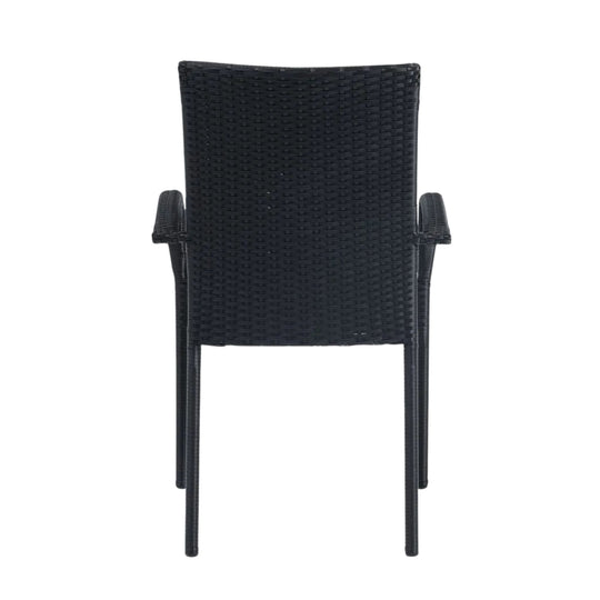 Lot de 6 chaises empilables JYSK Gudhjem Noir