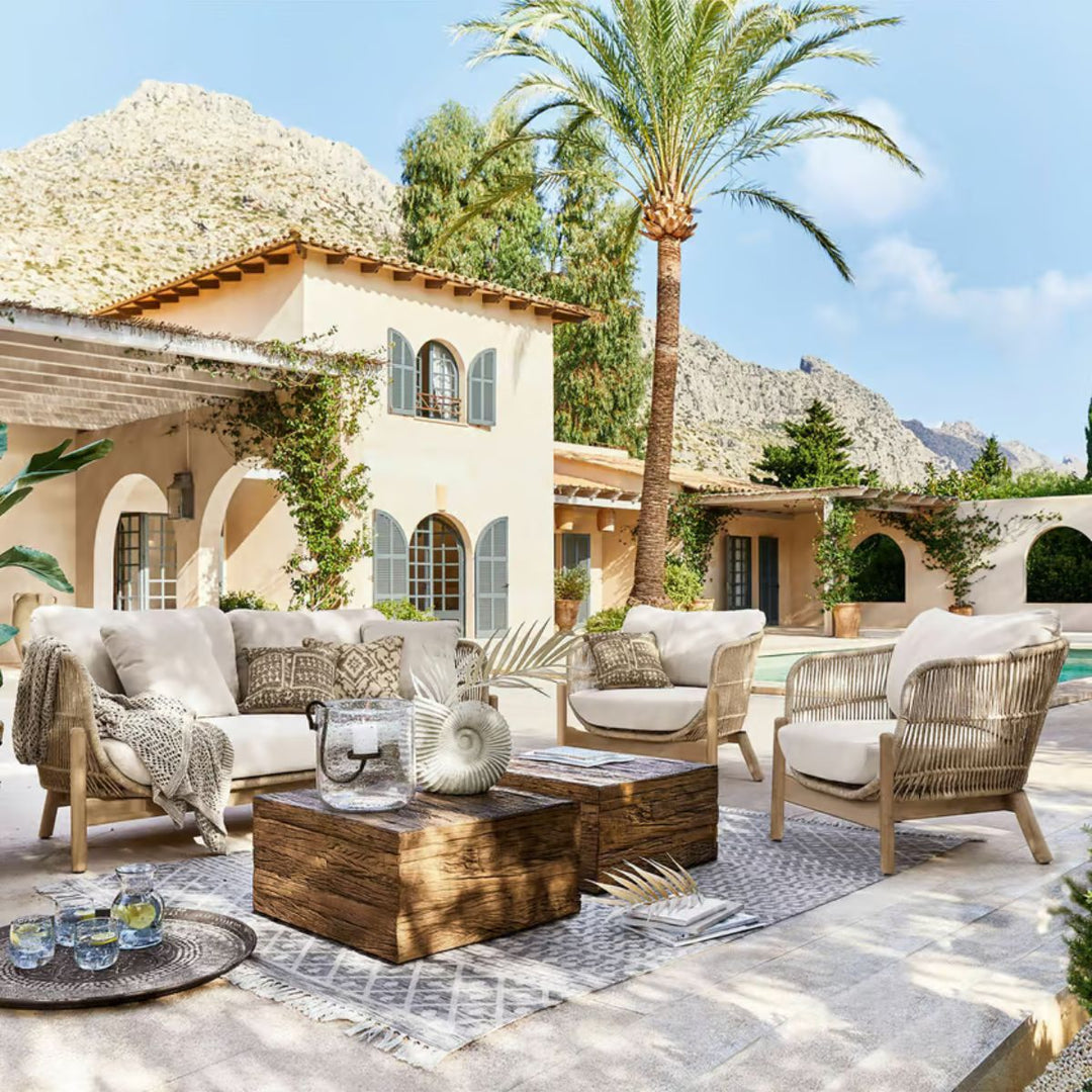Lot de 2 Fauteuils de jardin LOBERON FSC®-100% Belvidere — photo produit