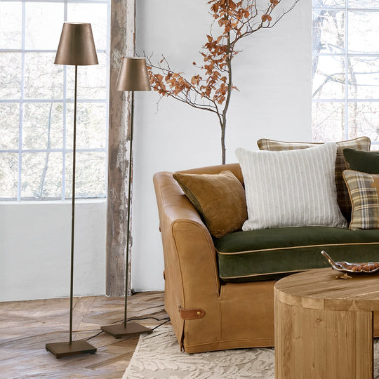 Lot de 2 lampadaires LOBERON Tacoma — photo produit