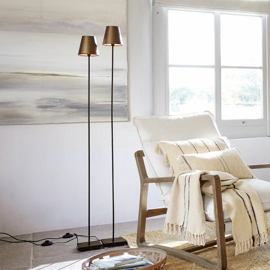 Lot de 2 lampadaires LOBERON Tacoma — photo produit