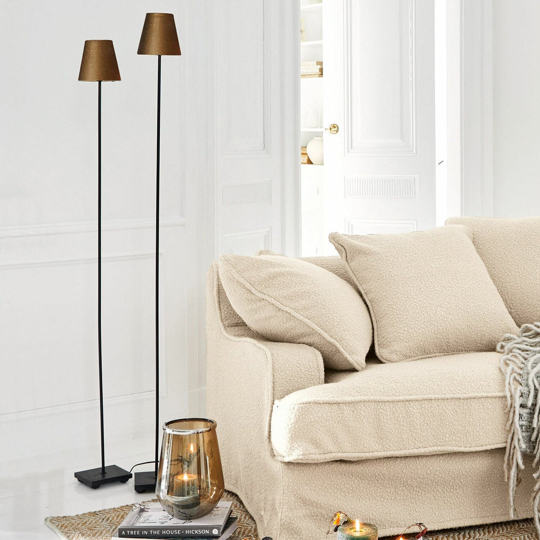 Lot de 2 lampadaires LOBERON Tacoma — photo produit