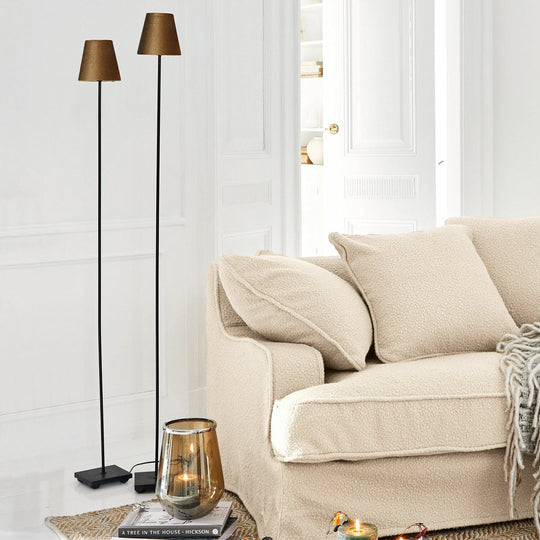 Lot de 2 lampadaires LOBERON Tacoma — photo produit