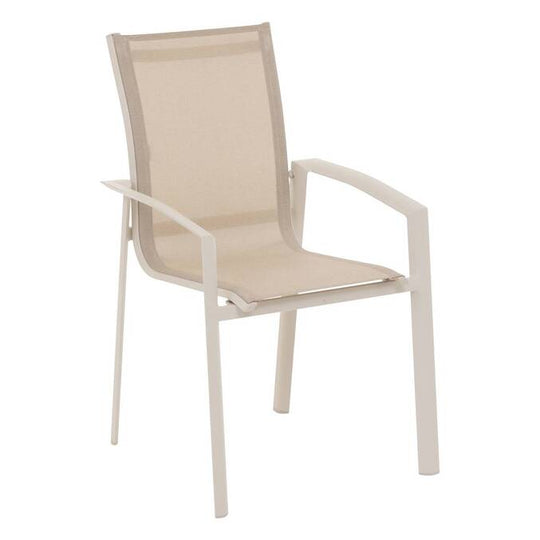 Lot de 3 Fauteuils de jardin empilables HESPERIDE Axant Lin — photo produit