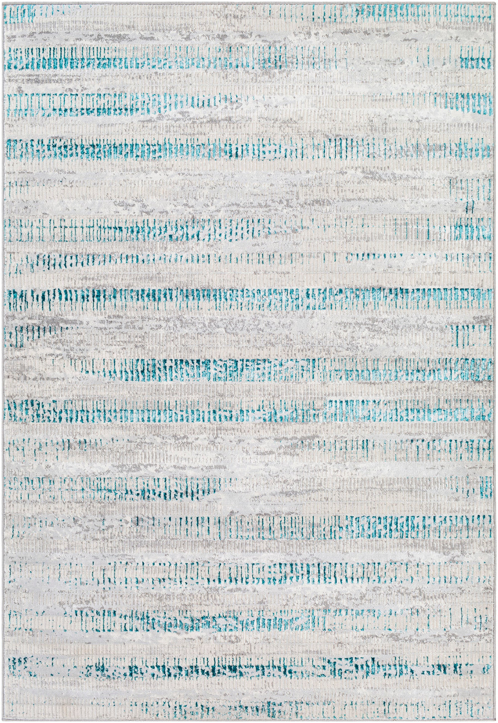 Tapis Scandinave Moderne Gris/Bleu Brest