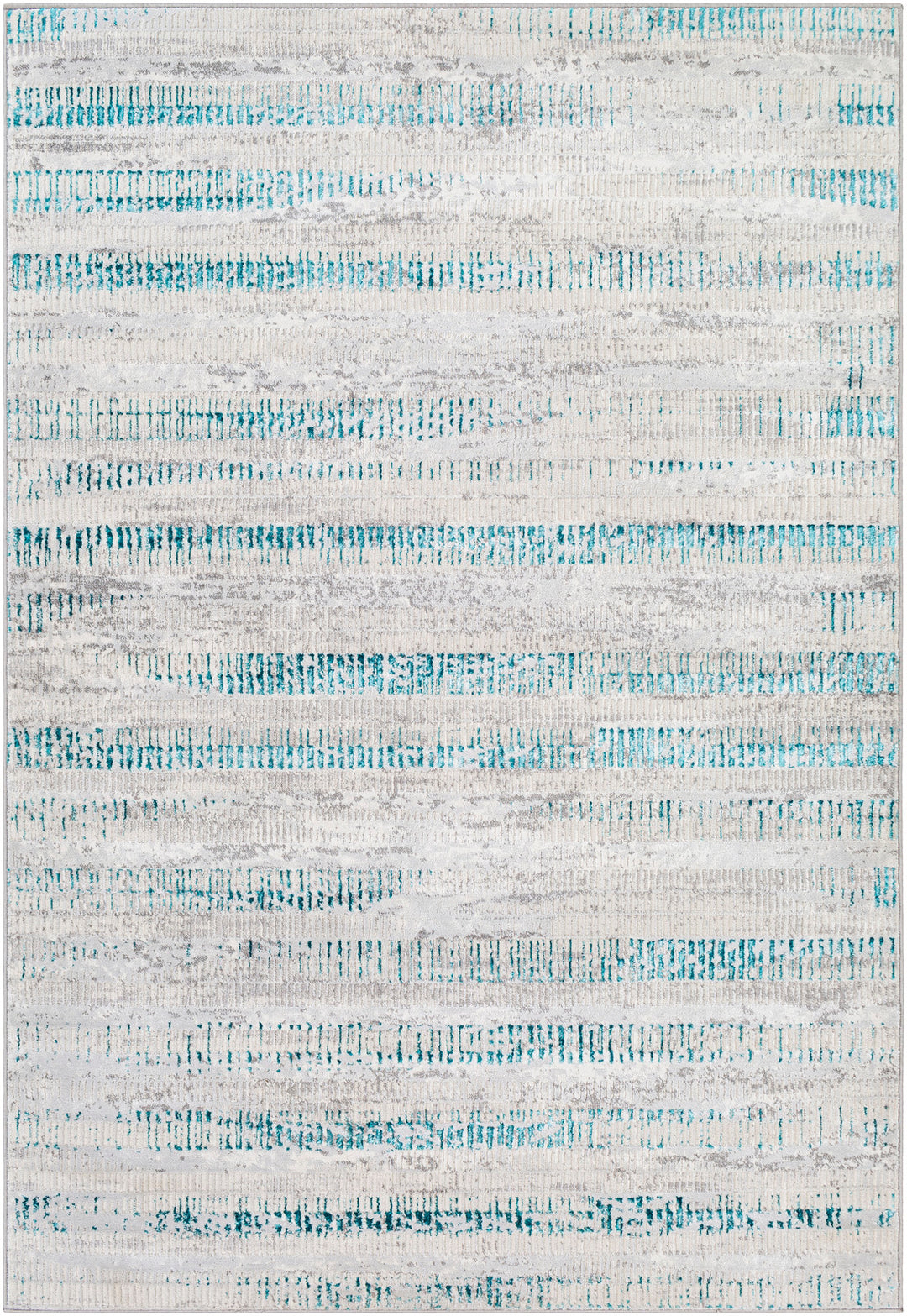 Tapis Scandinave Moderne Gris/Bleu Brest