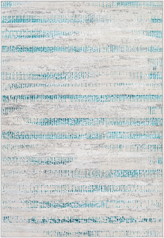Tapis Scandinave Moderne Gris/Bleu Brest