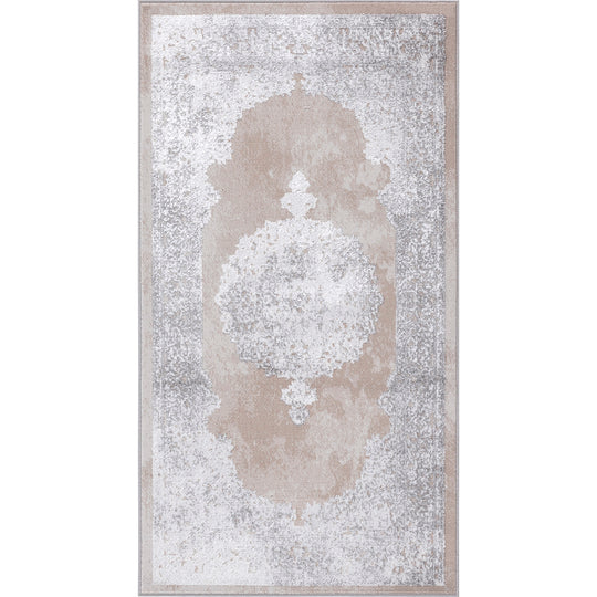 Tapis Vintage Oriental Beige/Gris Lockport