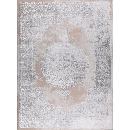 Tapis Vintage Oriental Beige/Gris Lockport