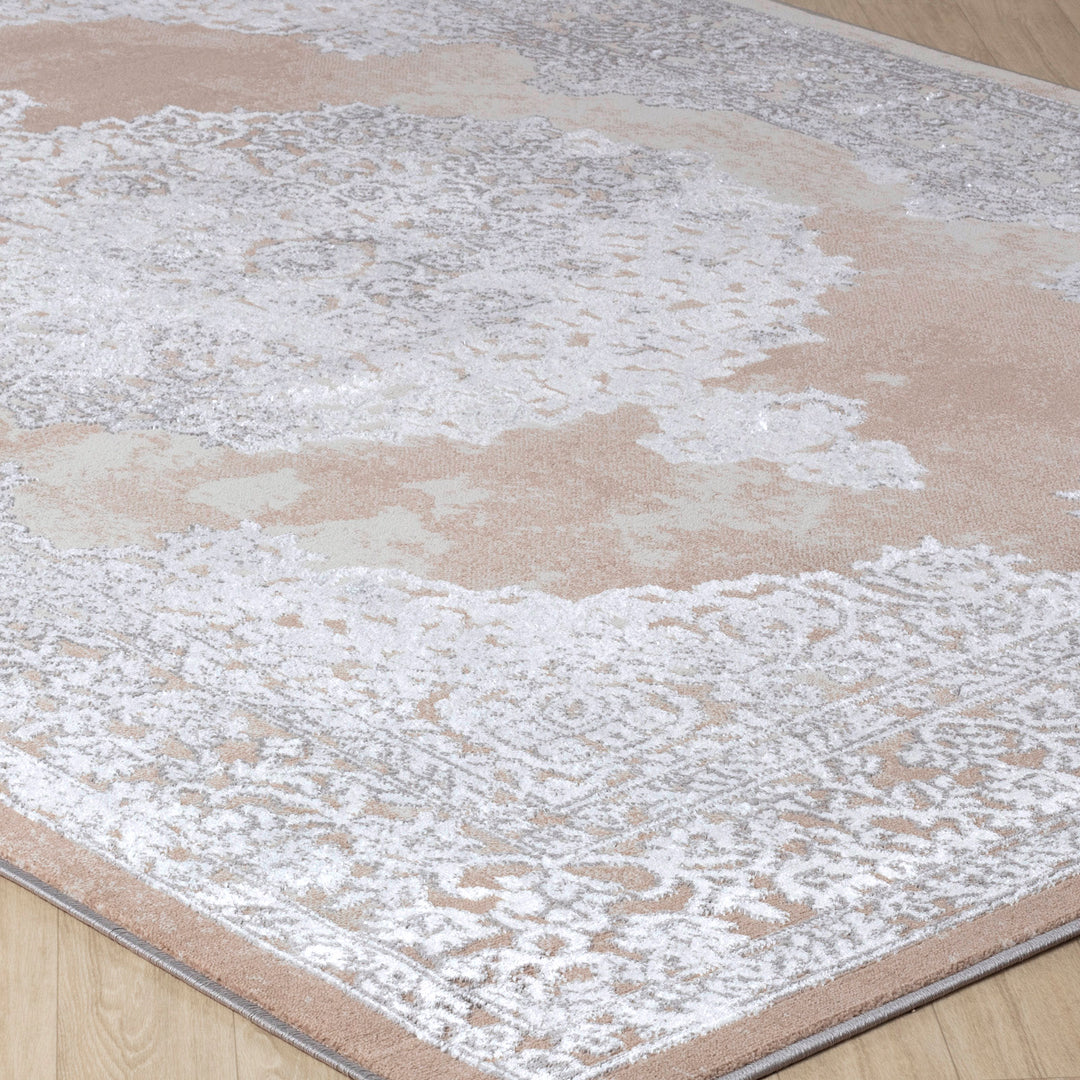 Tapis Vintage Oriental Beige/Gris Lockport