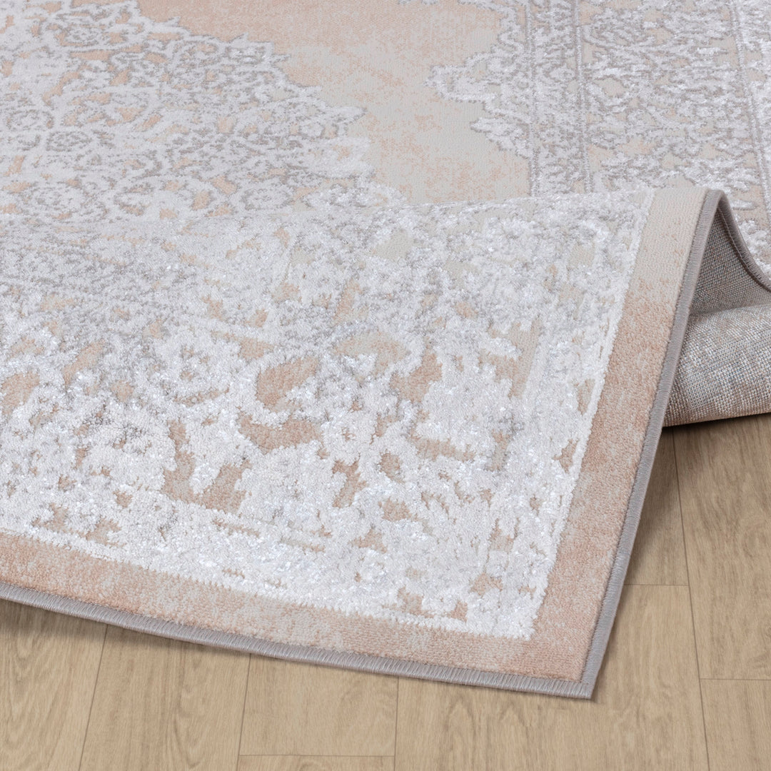 Tapis Vintage Oriental Beige/Gris Lockport