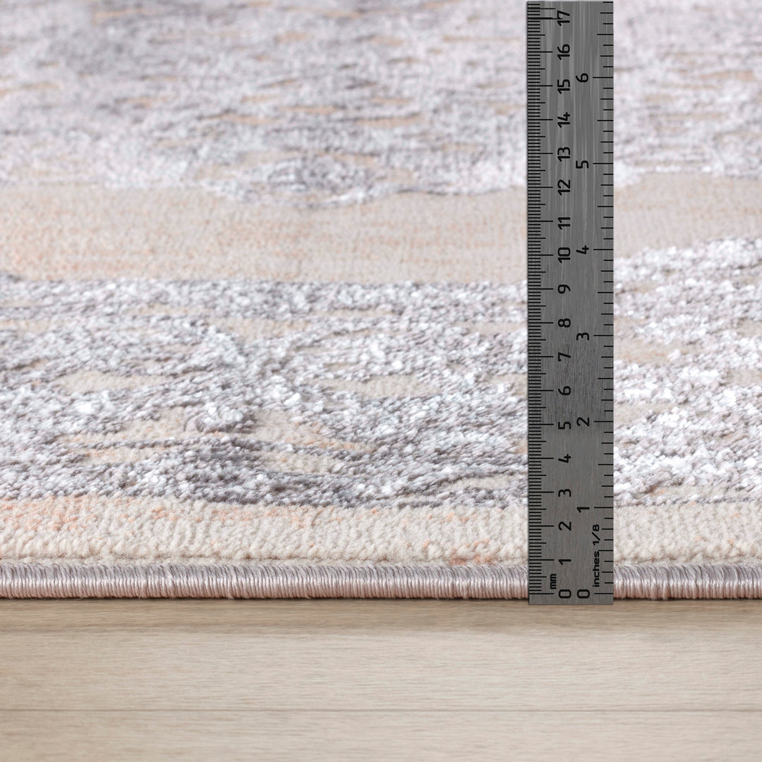 Tapis Vintage Oriental Beige/Gris Lockport