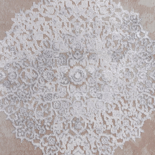 Tapis Vintage Oriental Beige/Gris Lockport