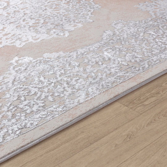 Tapis Vintage Oriental Beige/Gris Lockport