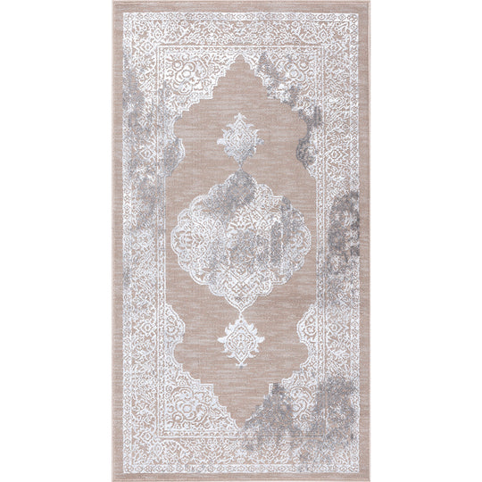 Tapis Vintage Oriental Beige/Gris Carmel