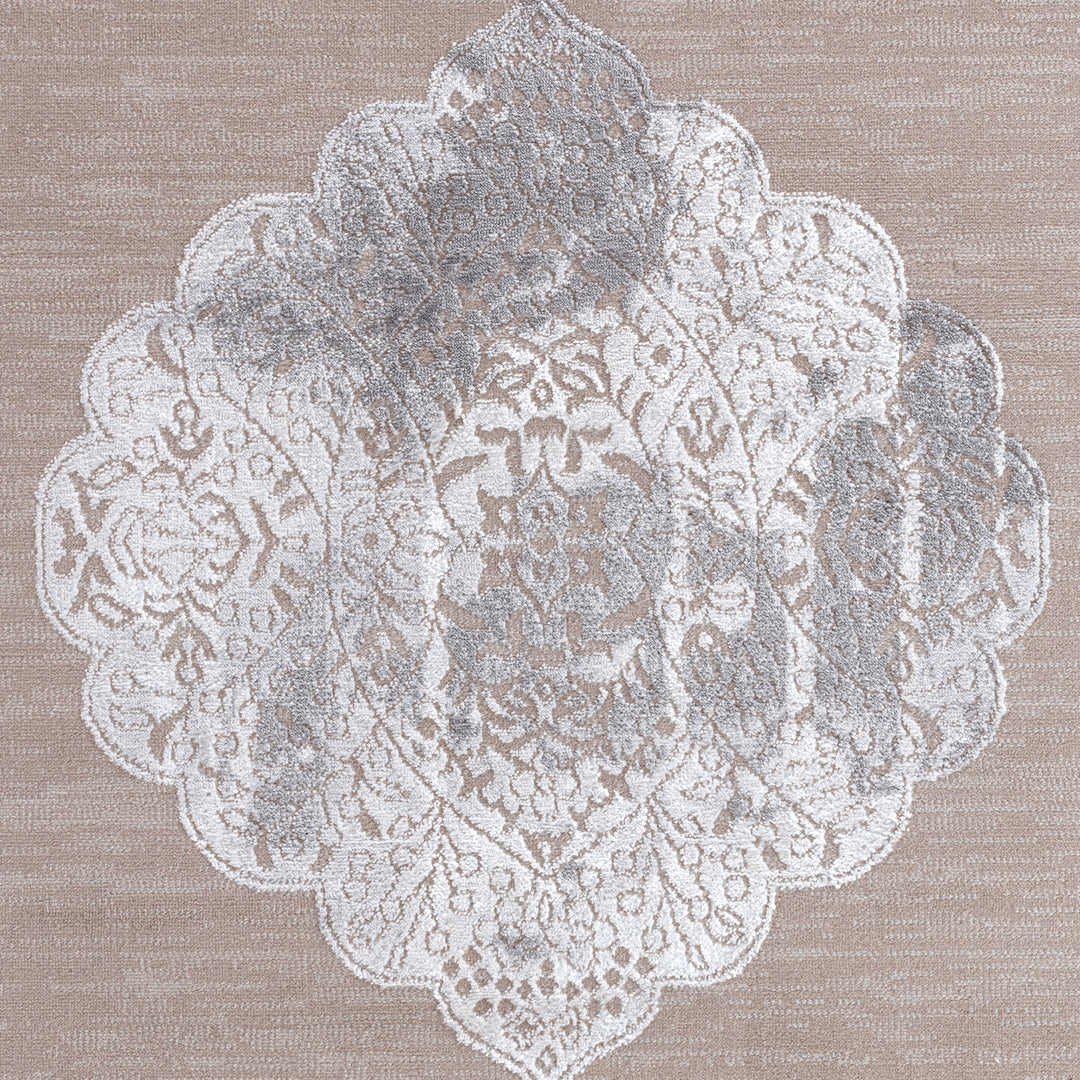 Tapis Vintage Oriental Beige/Gris Carmel