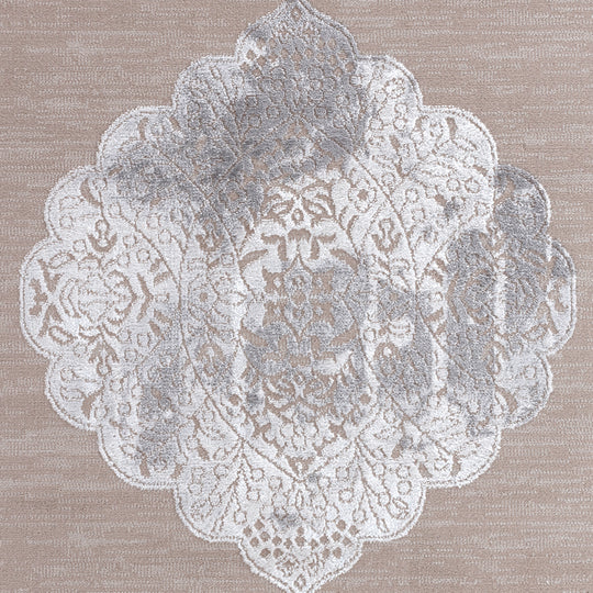 Tapis Vintage Oriental Beige/Gris Carmel