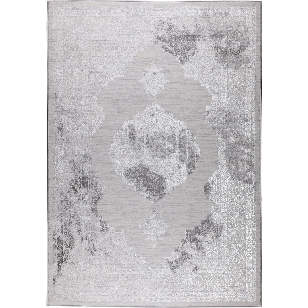 Tapis Vintage Oriental Gris/Blanc Carmel