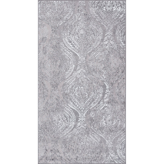 Tapis Vintage Oriental Blanc/Gris Muncie