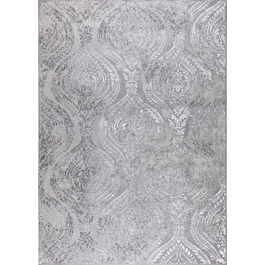 Tapis Vintage Oriental Blanc/Gris Muncie