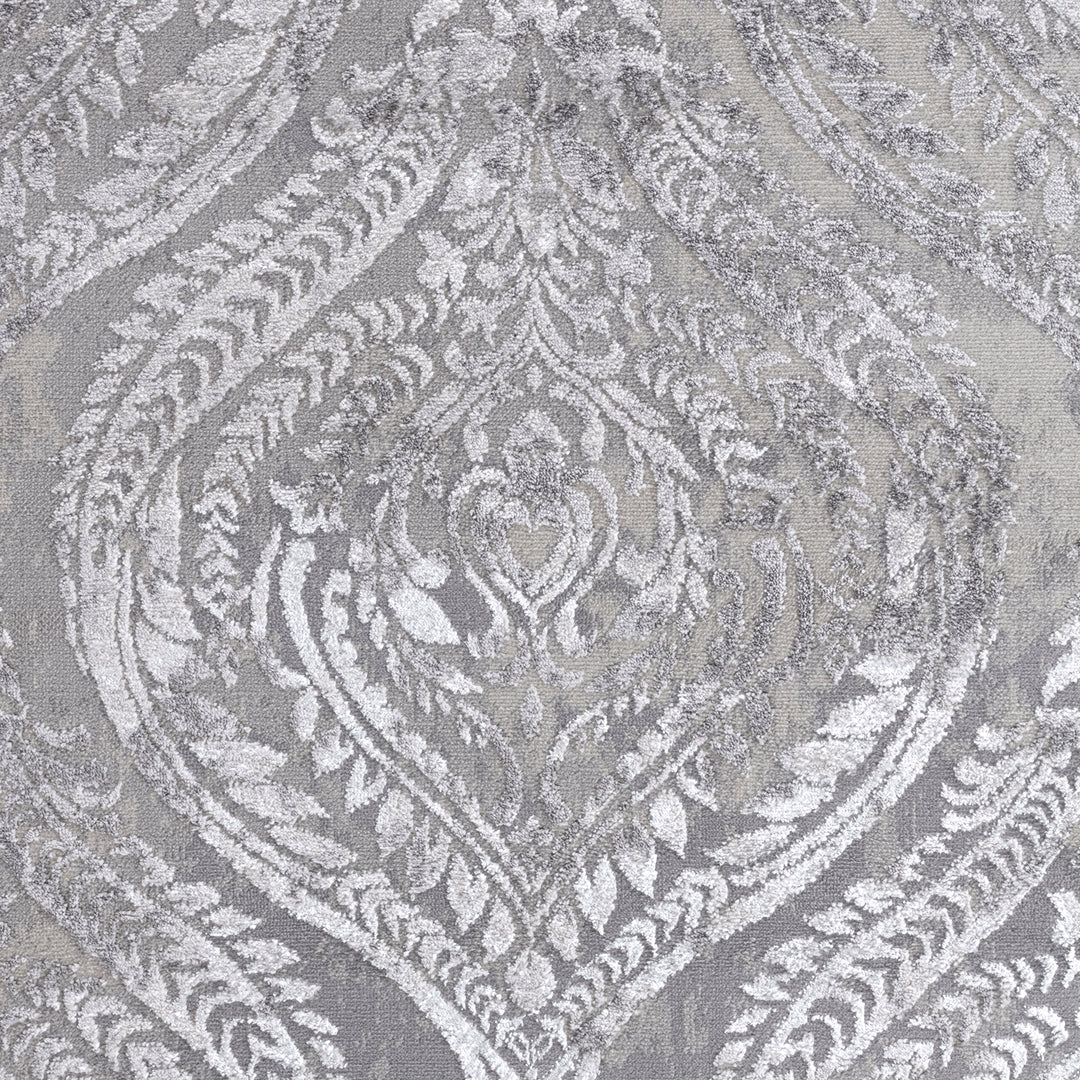Tapis Vintage Oriental Blanc/Gris Muncie
