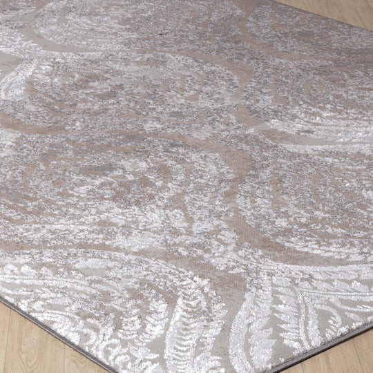 Tapis Vintage Oriental Beige/Gris Muncie