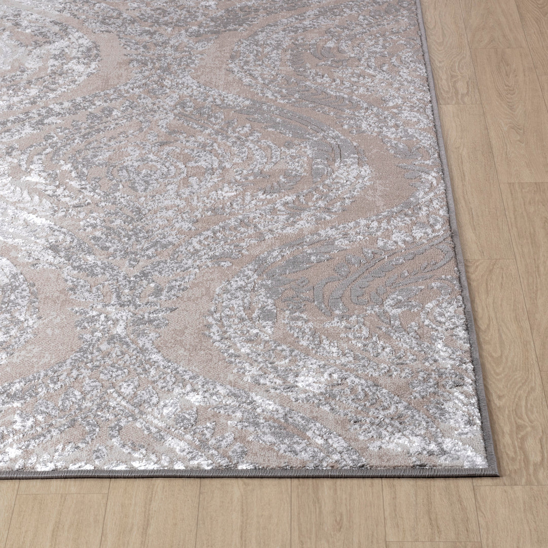 Tapis Vintage Oriental Beige/Gris Muncie