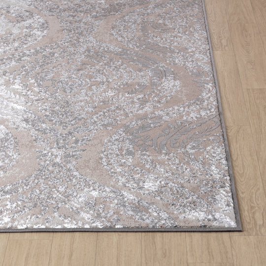 Tapis Vintage Oriental Beige/Gris Muncie