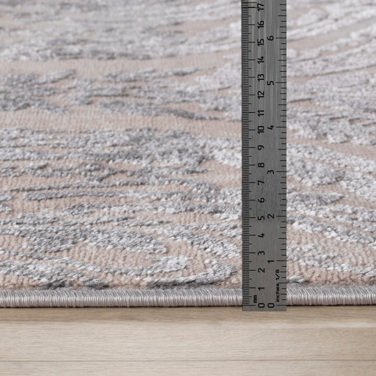 Tapis Vintage Oriental Beige/Gris Muncie