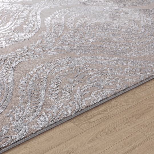 Tapis Vintage Oriental Beige/Gris Muncie