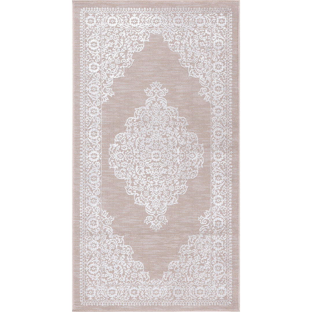 Tapis Vintage Oriental Beige/Blanc Kokomo