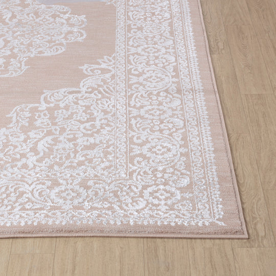 Tapis Vintage Oriental Beige/Blanc Kokomo