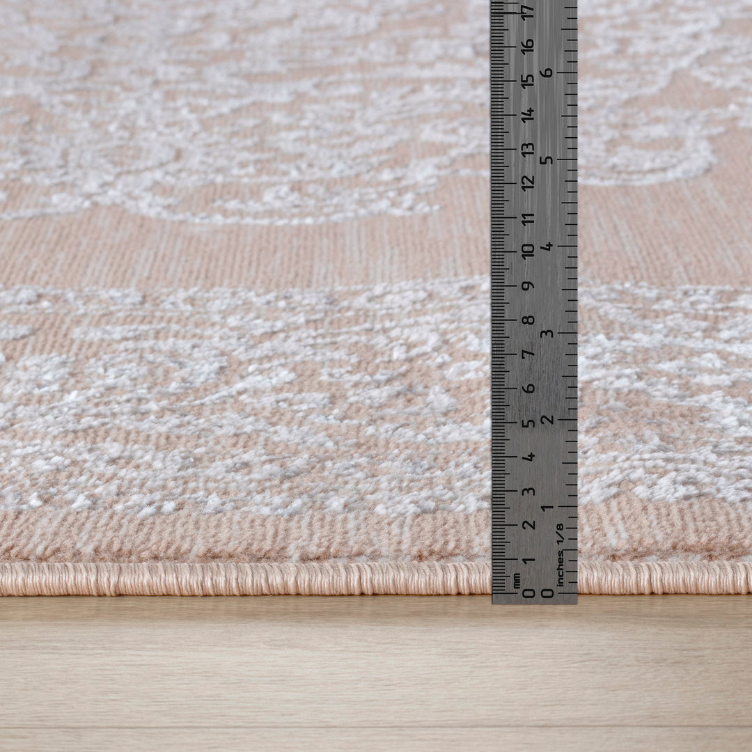 Tapis Vintage Oriental Beige/Blanc Kokomo