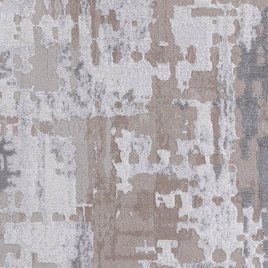 Tapis Abstrait Moderne Gris/Beige Noida