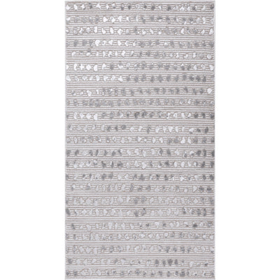 Tapis Scandinave à Pois Gris/Blanc Rosemont