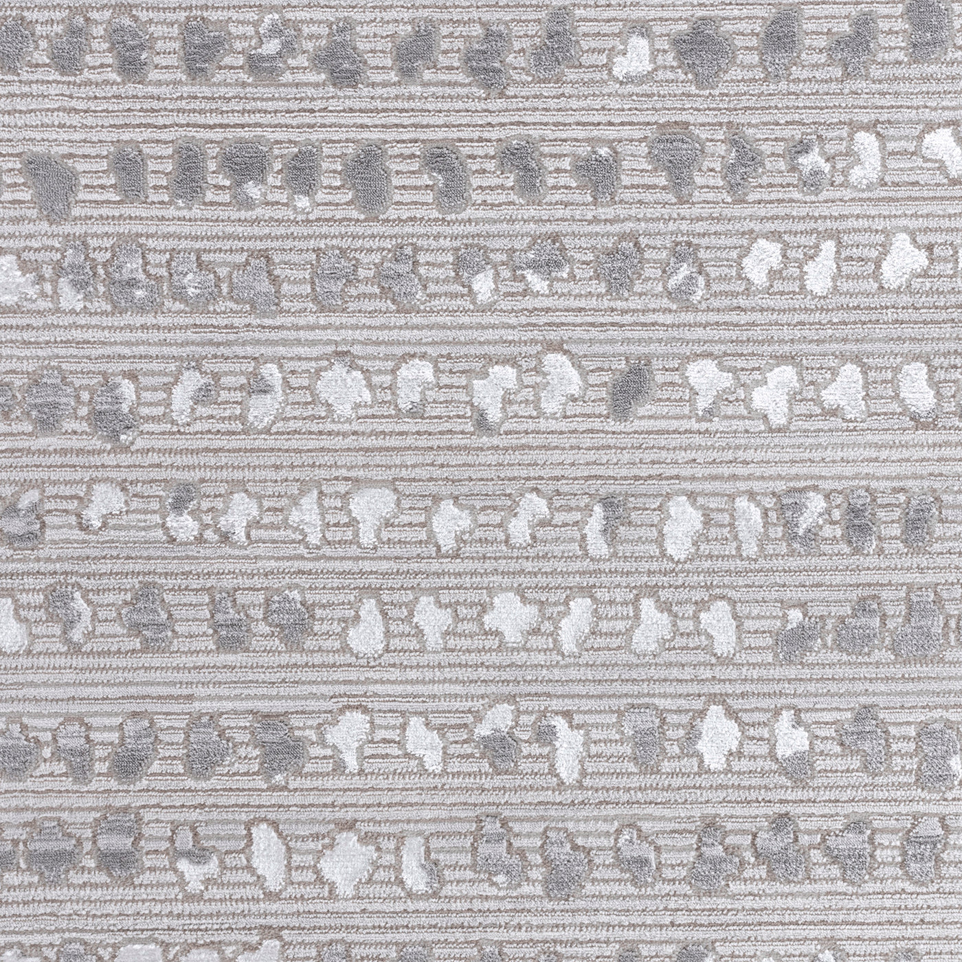 Tapis Scandinave à Pois Gris/Blanc Rosemont