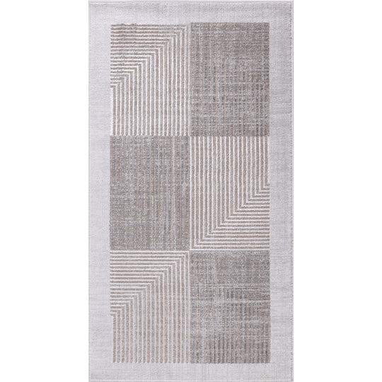 Tapis Scandinave Bohème Gris/Beige Charlestown