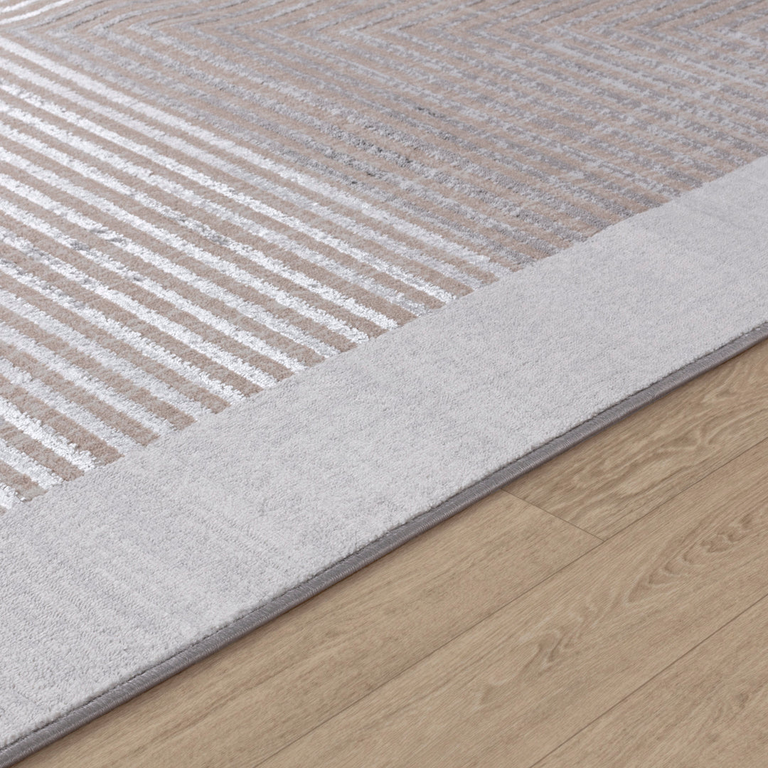 Tapis Scandinave Bohème Gris/Beige Charlestown